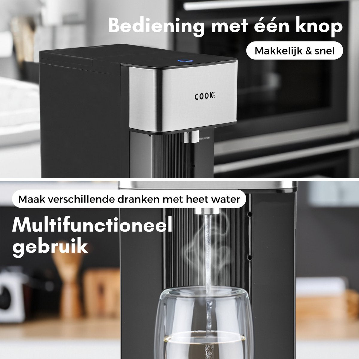 COOK-IT Heetwaterdispenser 2.5L