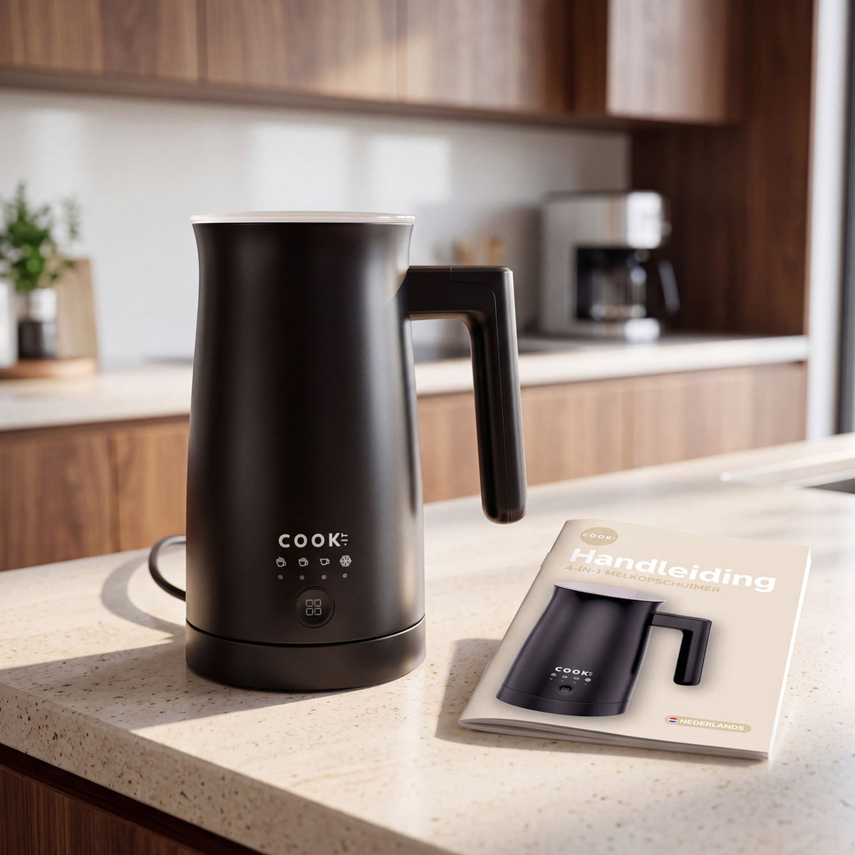 COOK-IT Elektrische Melkopschuimer