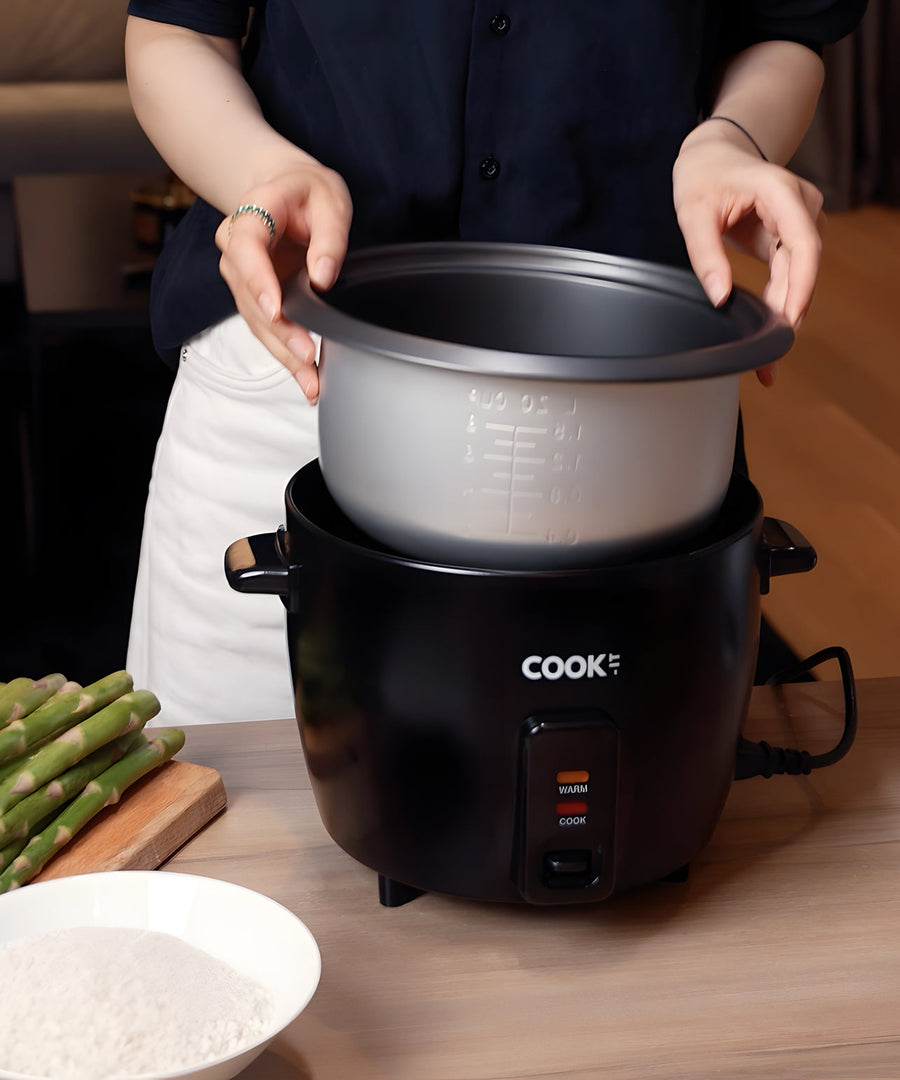 COOK-IT Rijstkoker met Stomer 1.5L