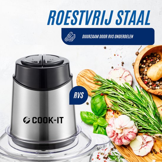 COOK-IT Elektrische Hakmolen