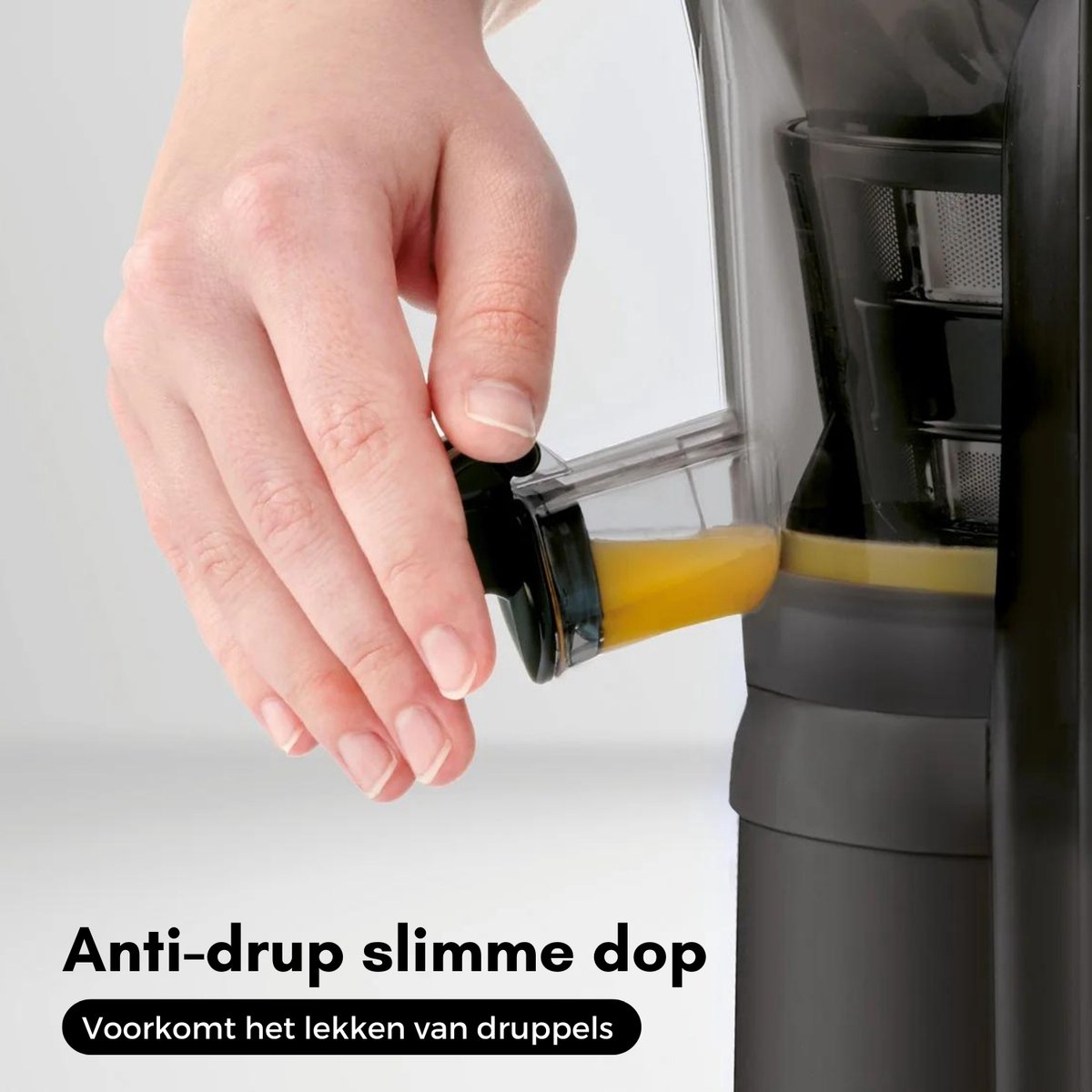 Slowjuicer - Anti Drup - 700ML - Juicer voor Fruit, Harde Groentes en Sorbets