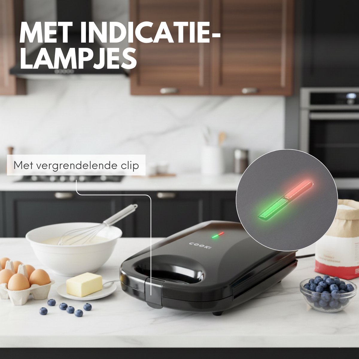 COOK-IT Wafelijzer