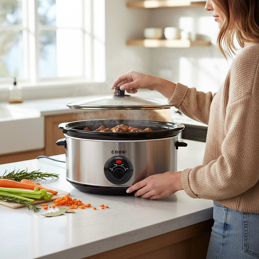 COOK-IT Slowcooker 6,5 Liter
