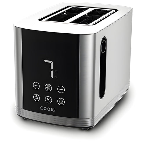 Digitale Broodrooster - RvS Toaster - 7 Standen - Ontdooifunctie - Extra diep