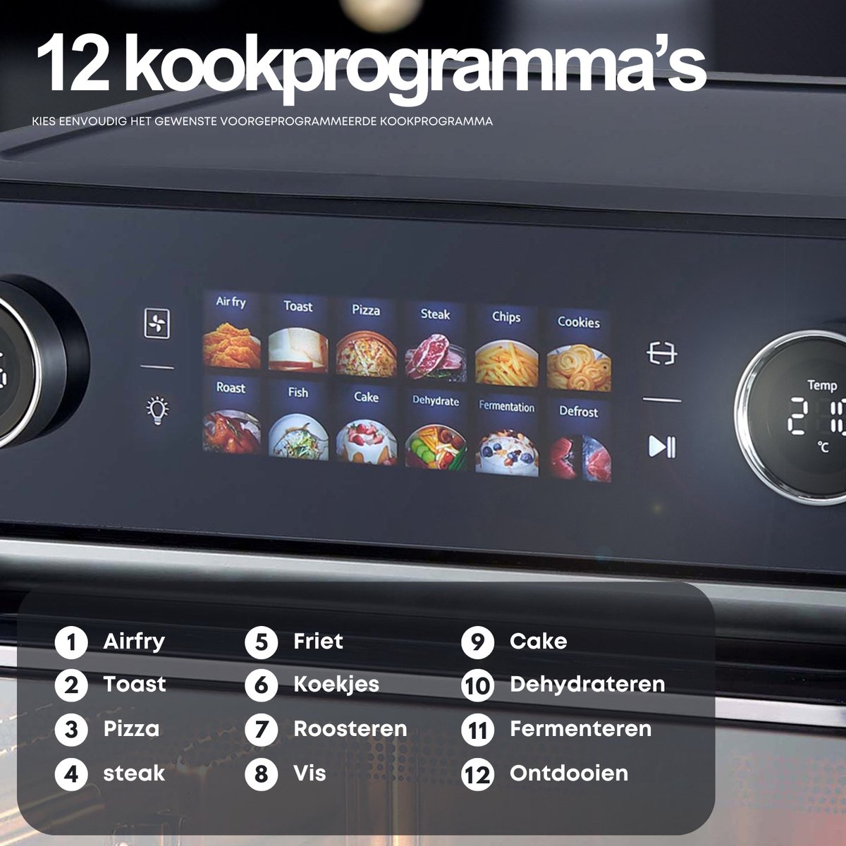 COOK-IT Airfryer Oven 25L