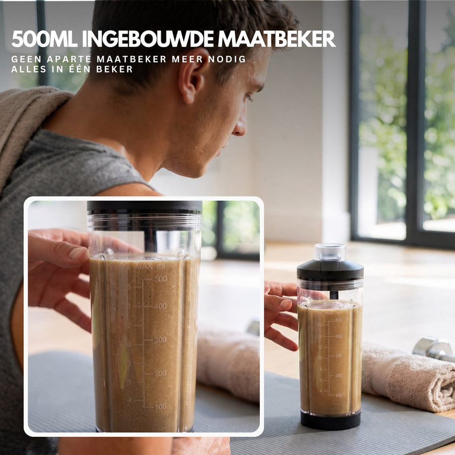 COOK-IT Draadloze Blender 500 ml