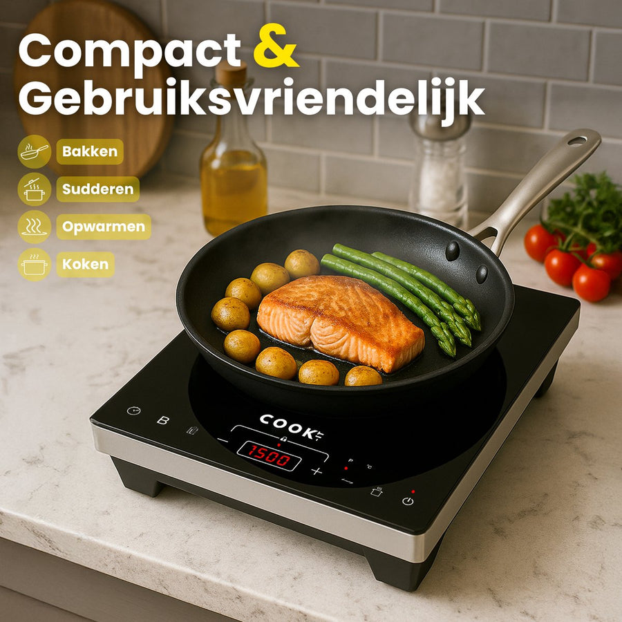 COOK-IT Inductie kookplaat 1 pit