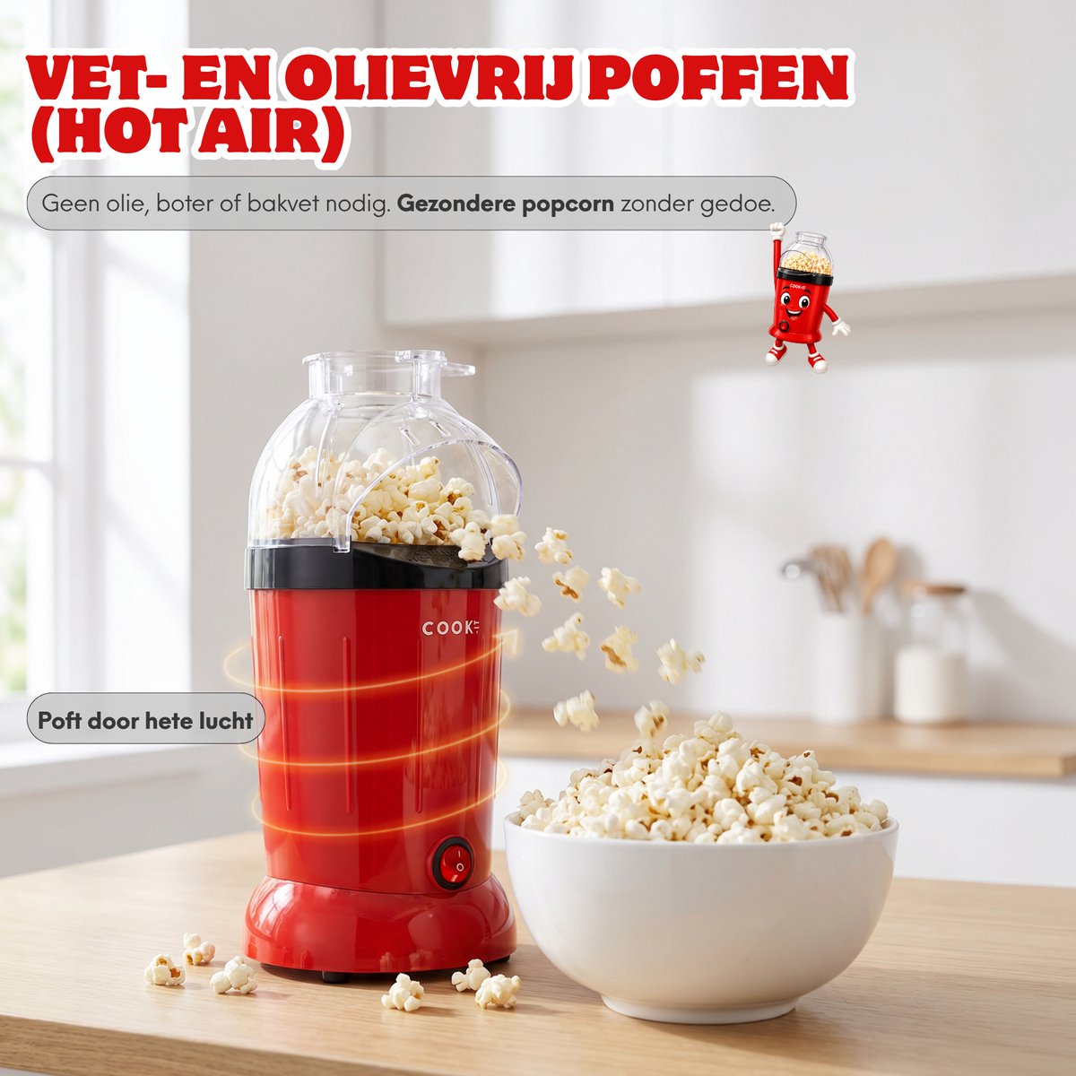COOK-IT Popcornmaker