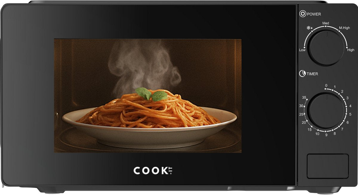 COOK-IT Vrijstaande Magnetron - 20L - 5 Verwarmingsstanden