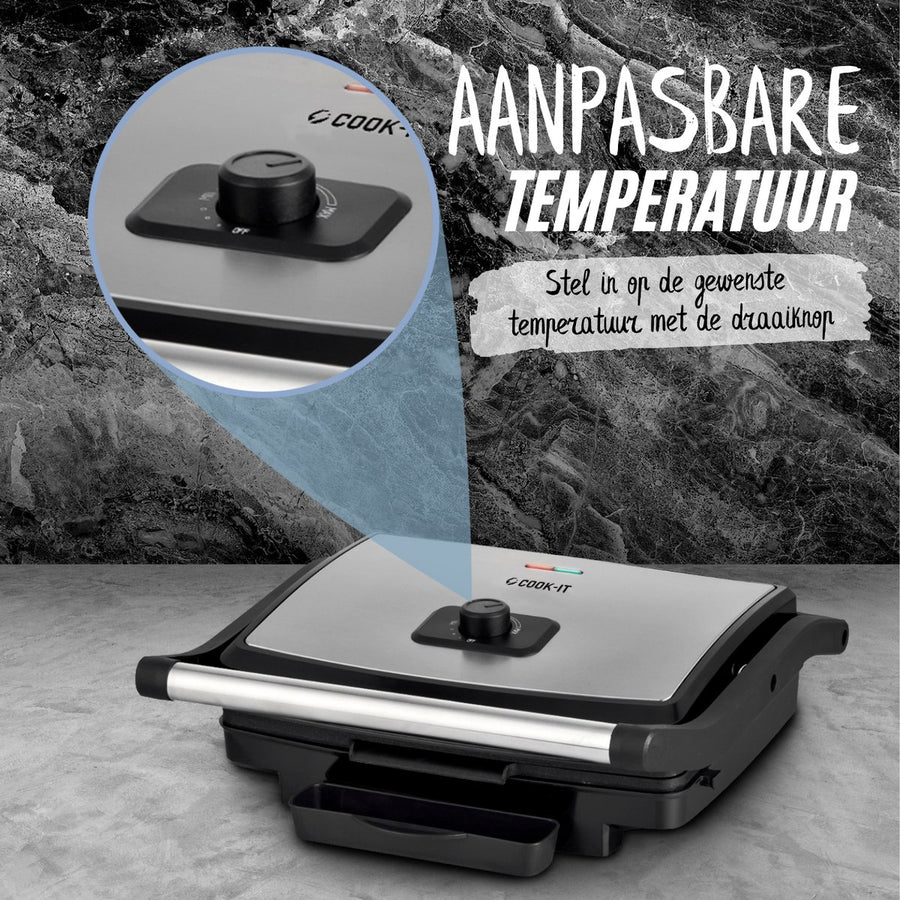COOK-IT Tosti Apparaat XL